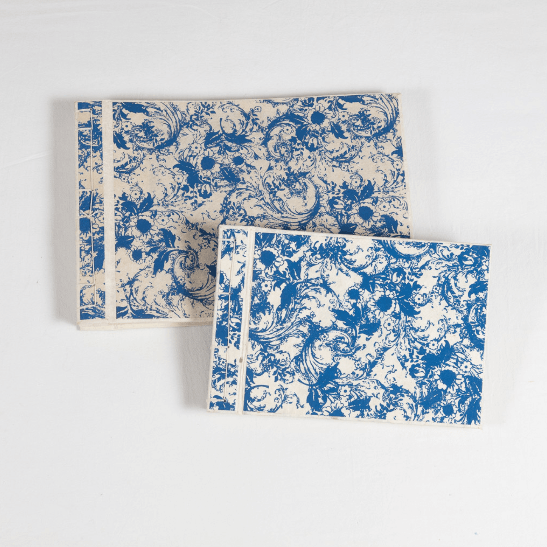 Blue Floral Photo Album