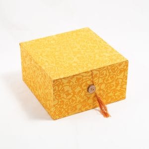 Saffron Hinged Box