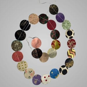 Mosaic Circle Garland