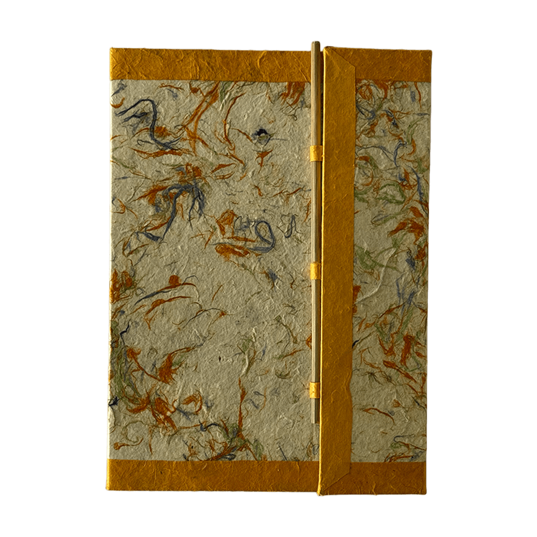 Orange Hemp Notebook