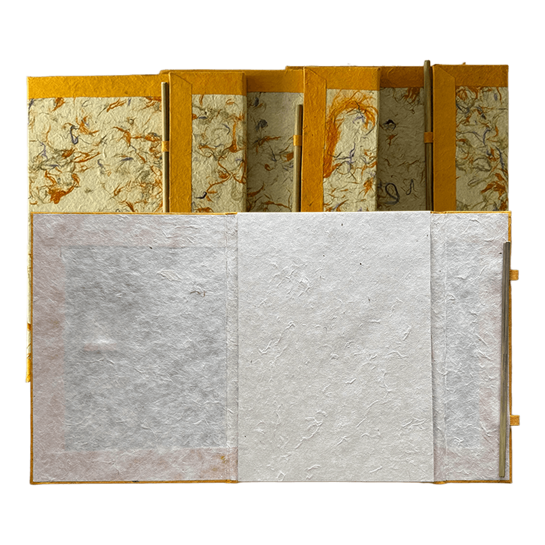 Orange Hemp Notebook - Image 5