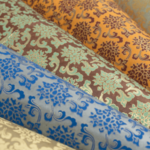 Tibetan Lotus Themed Paper