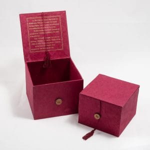Singing Bowl Keepsake Box