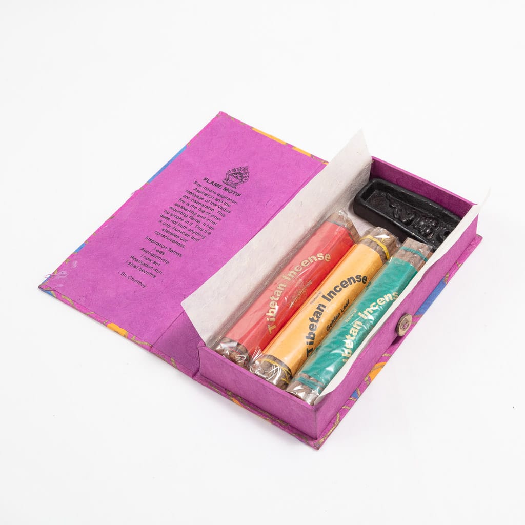 Flame Motif Incense Gift Box - Image 2